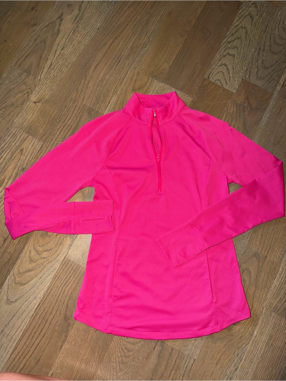 Women’s Tommy Bahama Golf Athletic Bright Pink Golf Quarter-Zip Pullover sz S
